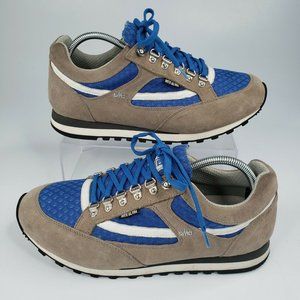 Lomer Havana MTX ULTRA Vibram Hiking Shoes Size 10 / 43 Made In Italy Blue Gray